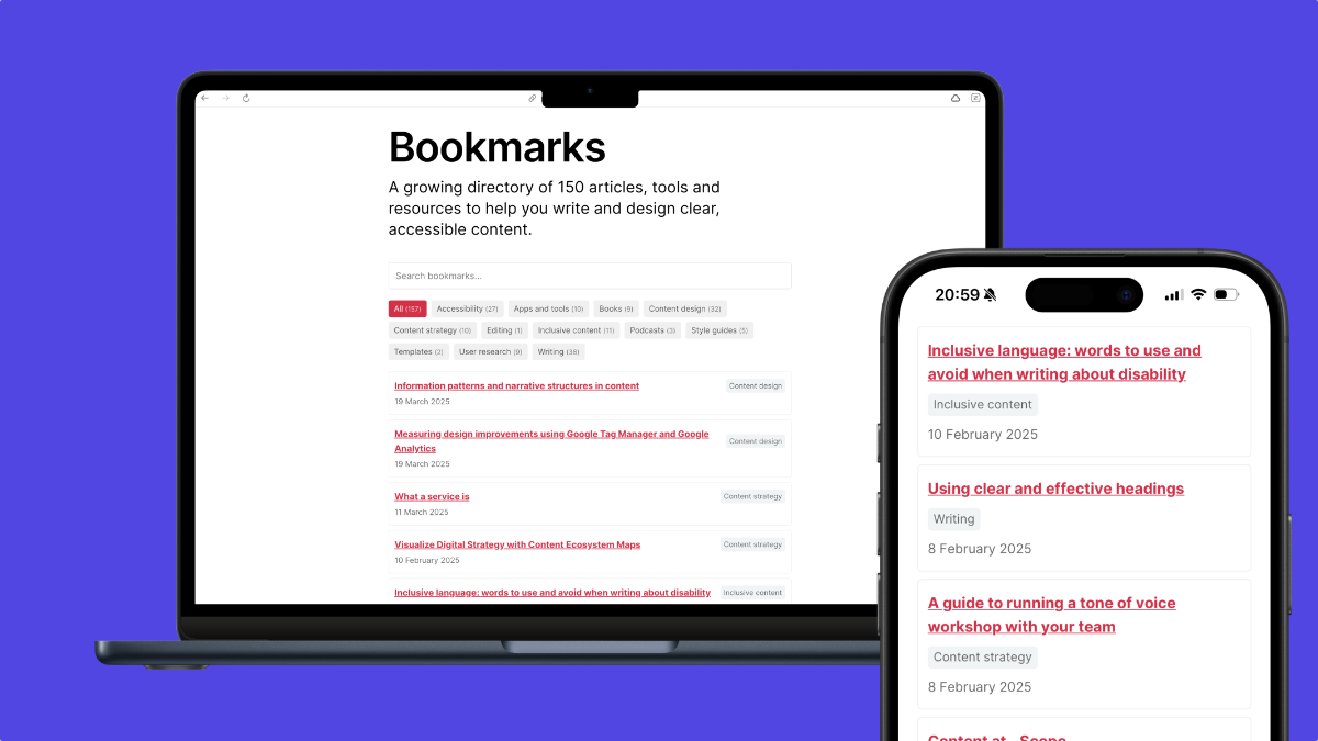 29. Brand new bookmarks